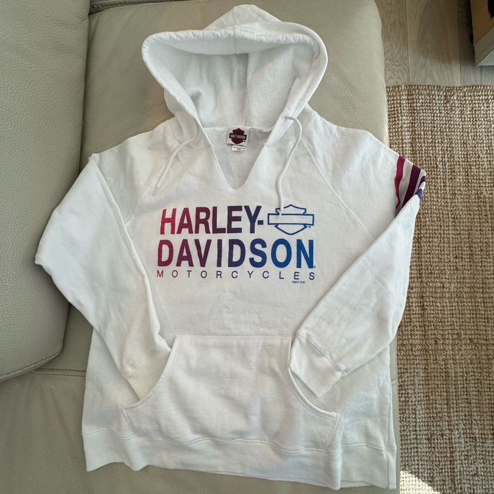 Harley-Davidson® V-Neck Pullover Hoodie